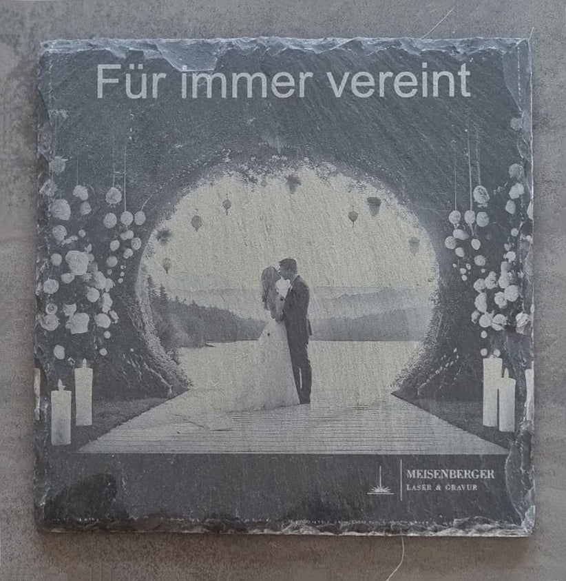 Portrai auf Schifer - Meisenberger Laser & Gravur