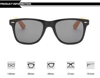 Personalisierte Sonnenbrille Produkt Maße - Meisenberger Laser & Gravur
